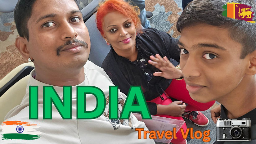 43 INDIA Chennai DNY Family Nilmini Sheron Sri Lanka to ChennaiTravel Vlogs 2026 04 08 🛫🥰😱